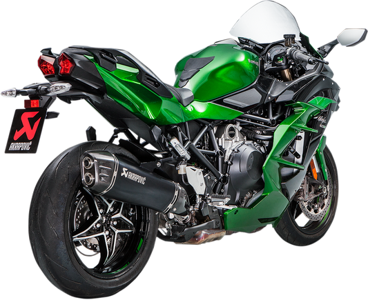 AKRAPOVIC Black Titanium Muffler - Ninja H2 SX 2018-2019 S-K10SO21HRAABL 1811-3517