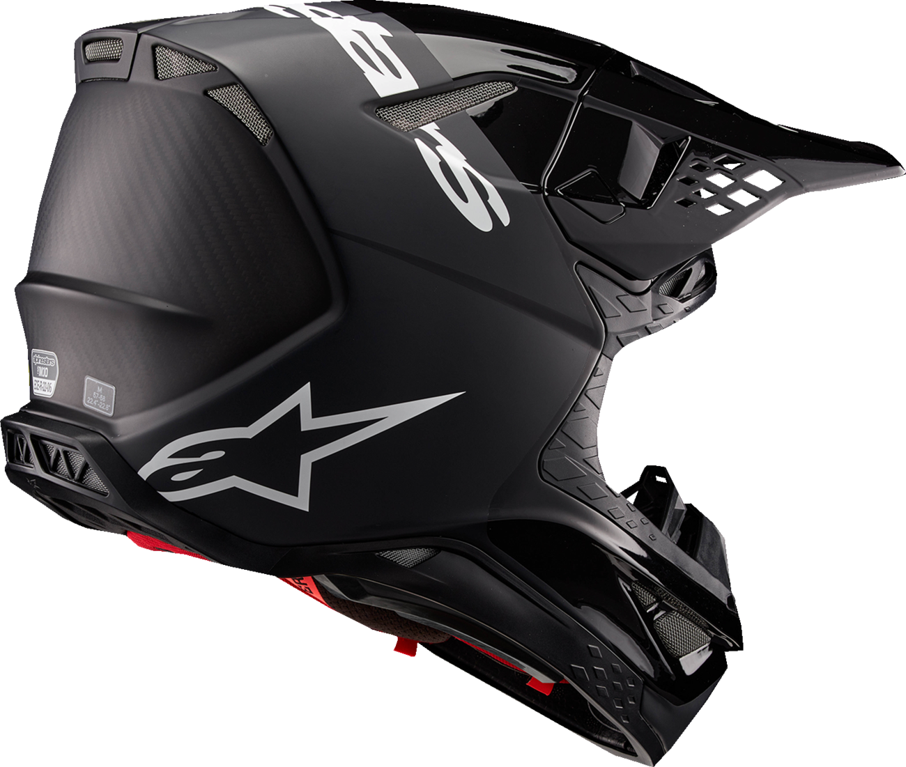 ALPINESTARS Supertech M10 Helmet - Flood - MIPS® - Black/Dark Gray - Medium 8301023-1310-M