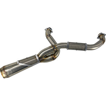 TRASK 2-into-1 Big Sexy Exhaust System - Stainless Steel for Softail Low Rider/Heritage TM-5131