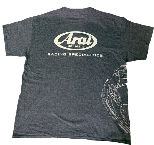 ARAI Arai Corsair-X T-Shirt - Black - Large 121565
