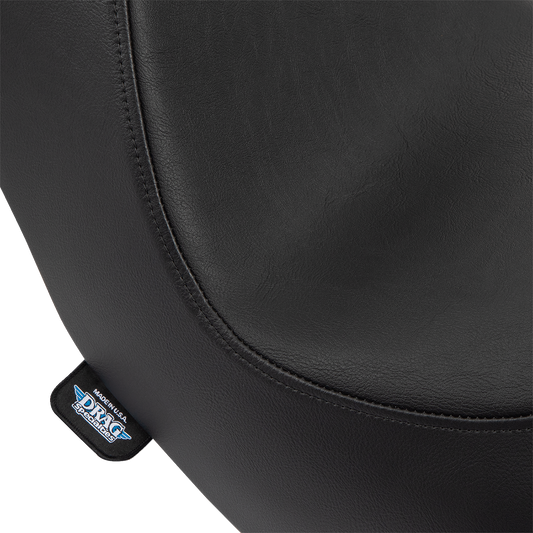 DRAG SPECIALTIES Predator III Seat - Smooth - Black - FL/FX '18-'22 0802-1490