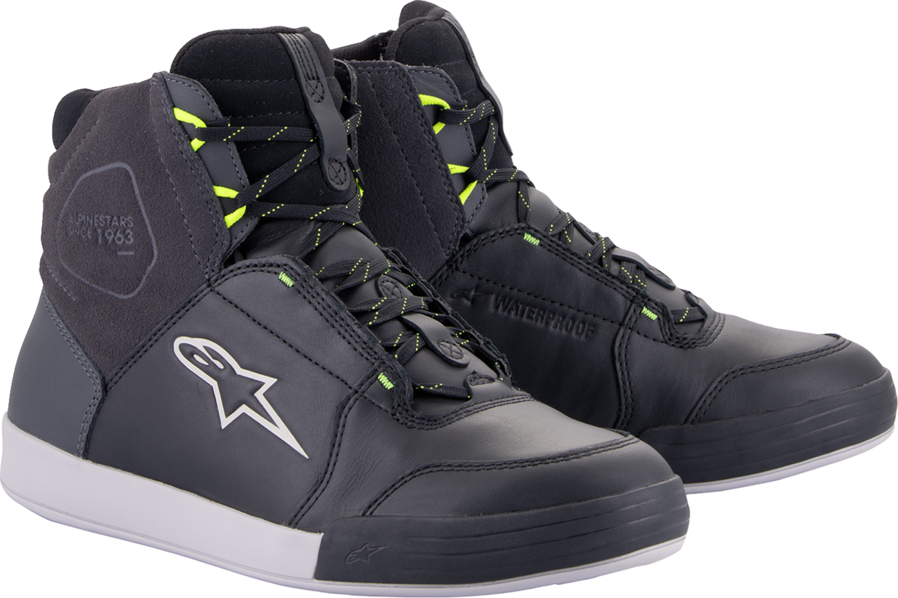 ALPINESTARS Chrome Shoes - Waterproof - Black/Gray - US 10.5 25431231015-105