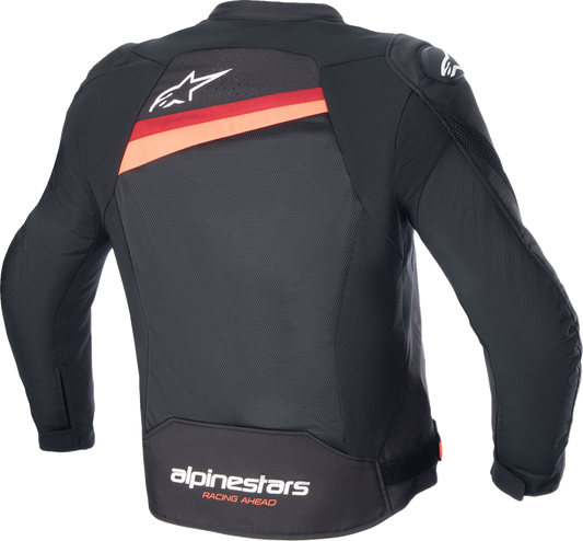 ALPINESTARS T-GP Plus R v4 Airflow Jacket - Black/ Red Fluo - 4XL 3300624-1030-4X