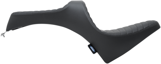 DRAG SPECIALTIES Predator III Seat - Black - Classic Stitching - '15-'22 Scout 0810-2121