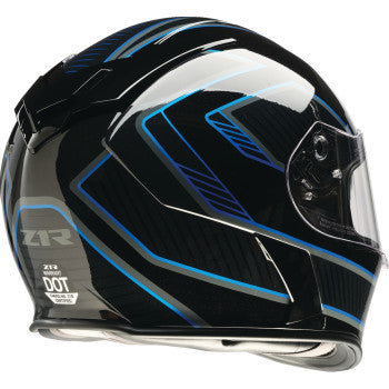 Z1R Warrant Helmet - Amplify - Black/Blue - XS 0101-17885