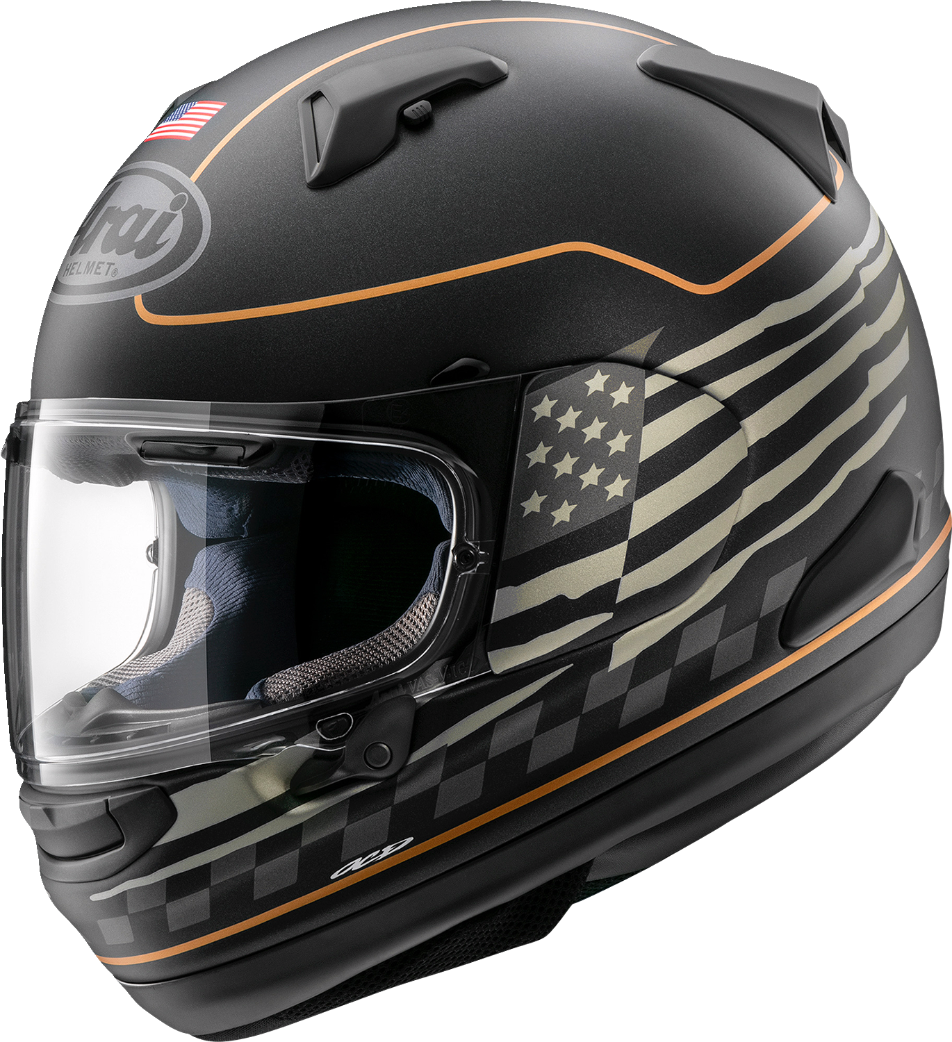 ARAI Signet-X Helmet - US Flag - Black Frost - XL 0101-15957