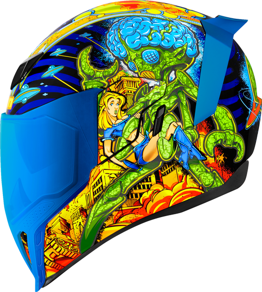 ICON Airflite™ Helmet - Bugoid Blitz - Blue - Large 0101-15549