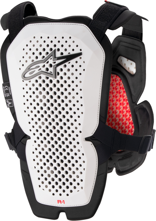 ALPINESTARS A-1 Pro Chest Protector - White/Black/Red - M/L 6700123213M/L