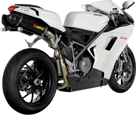 AKRAPOVIC Slip-On Exhaust Mufflers Carbon Fiber 848 / 1098 / 1198 S-D10SO3-ZC 1811-1463