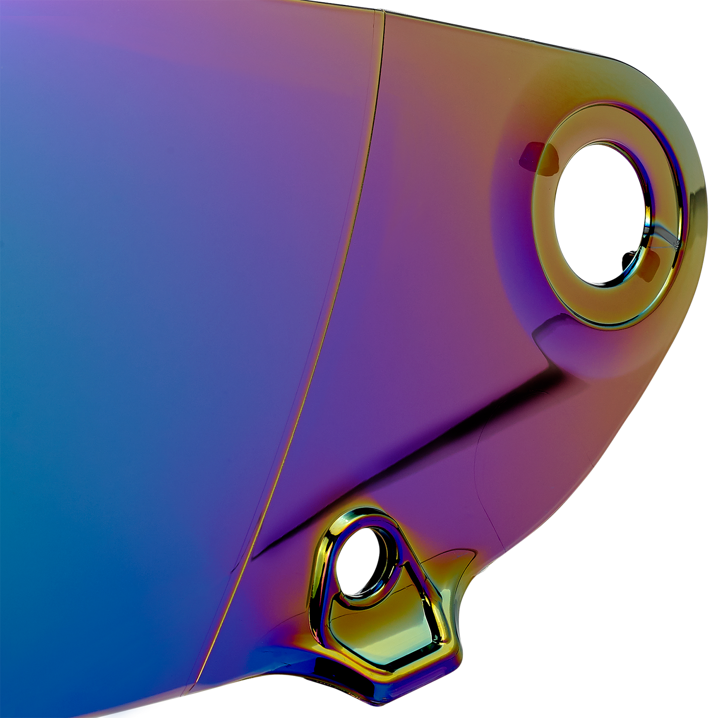 BILTWELL Lane Splitter Gen 2 Shield - Rainbow Mirror 1112-223