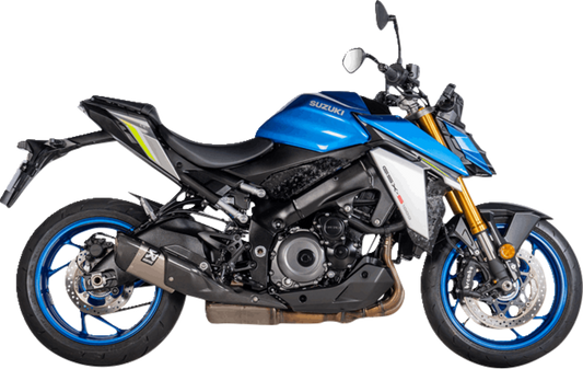 AKRAPOVIC Titanium Slip-On Muffler GSX-S 1000 2022-2024 S-S10SO17-HAPT 1811-4237