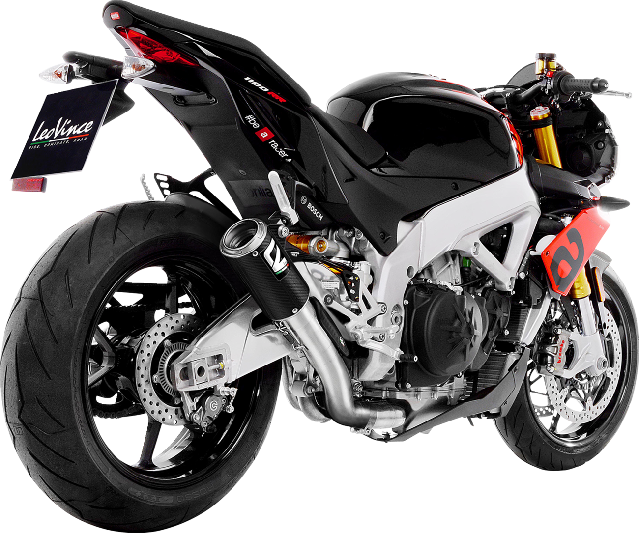 IN STOCK LEOVINCE LV Corsa Muffler - Carbon Fiber RSV4 1100 2021-2024 15401C