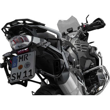 SW-MOTECH TRAX ADV Aluminum Case System - Black - BMW R 1200/1250 GS '12-'24 KFT.07.664.70001/B