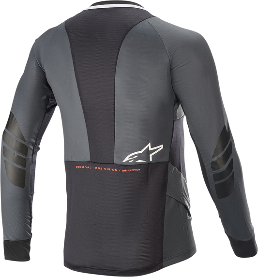 ALPINESTARS Drop 8.0 Long-Sleeve Jersey - Black/Coral - XL 1766921-1793-XL