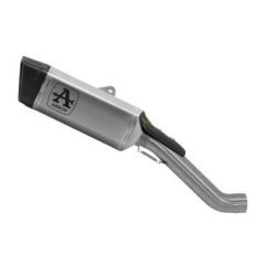 71002PT Arrow Aprilia RSV 4 1100 Factory 19-20 St.Steel Link Pipe+Titanium Pista Silencer With Carbon End Cap And Db Killer