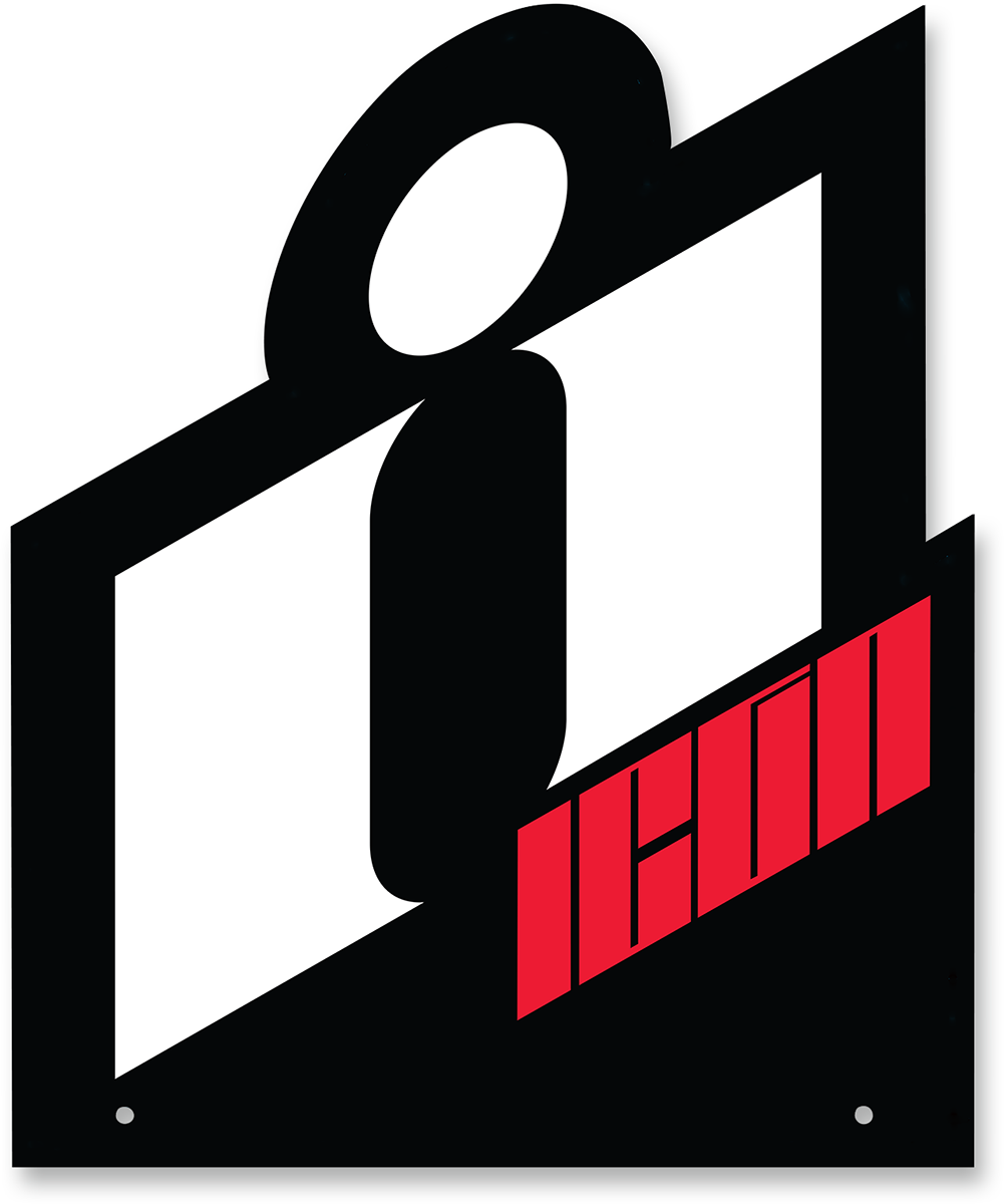 ICON 4-Way Display Header Sign 9903-0576