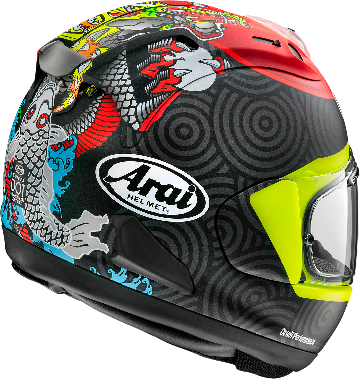 ARAI Corsair-X Helmet - Tatsuki - Frost - Large 0101-15880