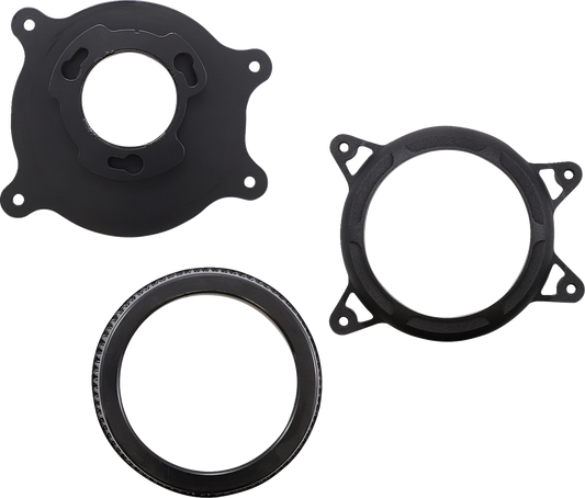 VANCE & HINES VO2 Insight Air Cleaner - M8 - Black Wrinkle Softail / Glide 2017-2024 41077