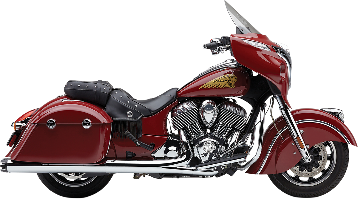 COBRA Dual Cut Muffler - Indian - Chrome Chieftain/Roadmaster/Springfield 5208