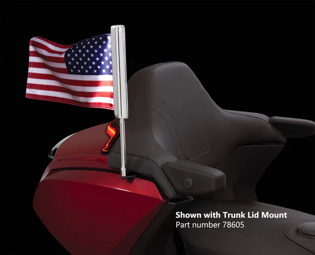 Goldstrike Lighted Flag Kit For Gold Wing, Black 78610