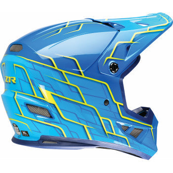 Z1R Rise 2.0 Helmet - Hyacinth - Teal/Yellow - 2XL 0110-8642