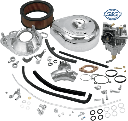 S&S CYCLE "G" Carburetor Kit for '93-'99 80" Big-Twin 11-0434