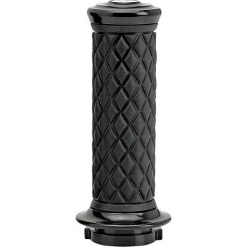 BILTWELL Grips - Alumicore - TBW - Black 6608-201-01