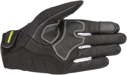 ALPINESTARS Crossland Gloves - Black/Fluo Yellow - Large 3566518-155-L