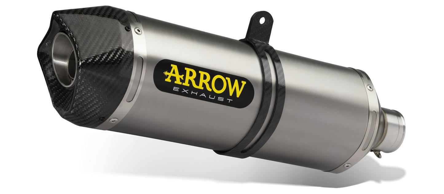 Arrow Bmw C 650 Sport '16/20 Homol. Aluminium Race-Tech Silencer With Carbon End Cap For 73009mi Link Pipe 73512ak