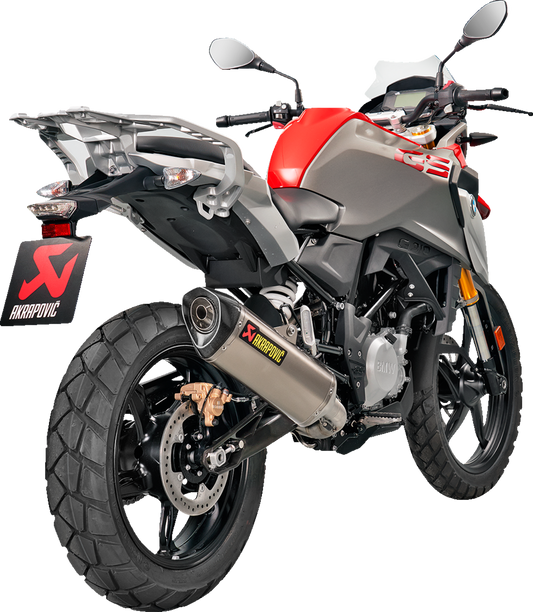 AKRAPOVIC Race Exhaust - Stainless Steel G 310 2017-2024 S-B3R2-HRSS 1810-3054