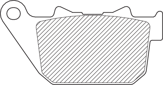 DRAG SPECIALTIES Sintered Metal Brake Pads - Sportster FAD387HH