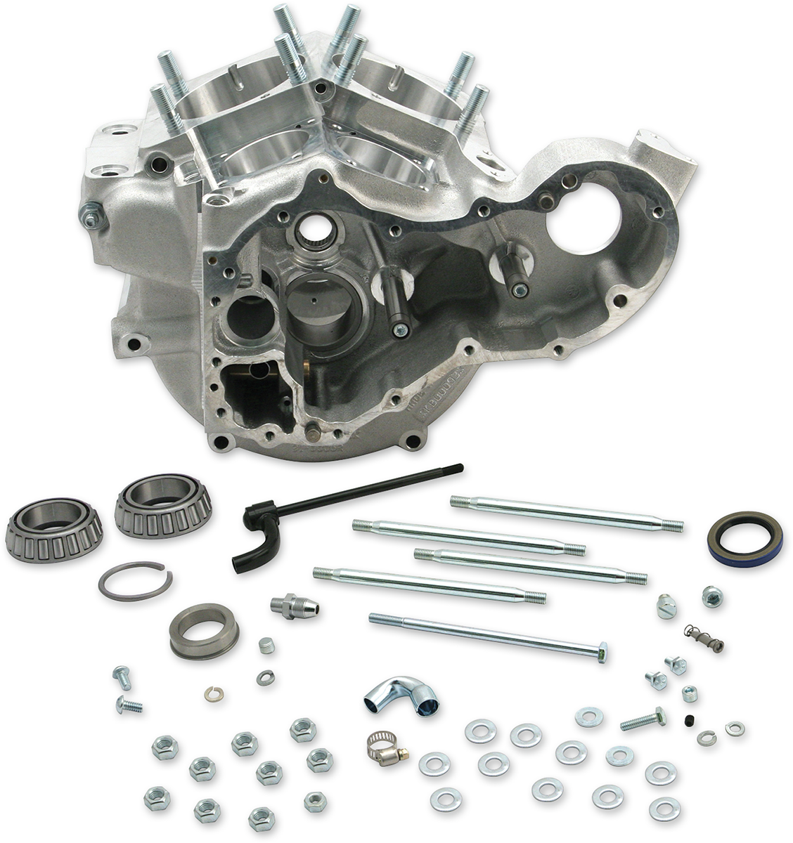 S&S CYCLE Crankcase - Natural Duo /Hydra Glide/Model KHK 90 31-0008