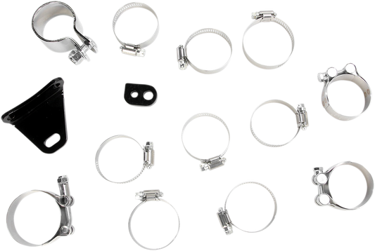 COBRA 2:1 Exhaust - Black - '09-'16 FL 6450B