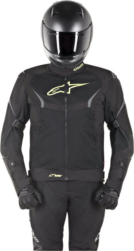 ALPINESTARS T-Core Drystar® Jacket - Black/Yellow - 2XL 3201318-155-2X