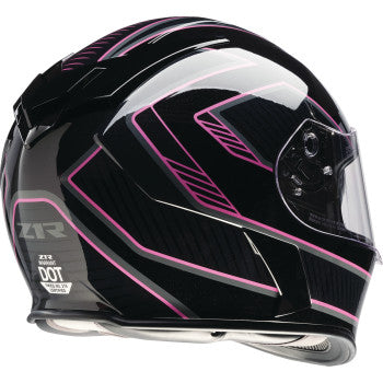 Z1R Warrant Helmet - Amplify - Black/Pink - Large 0101-17907