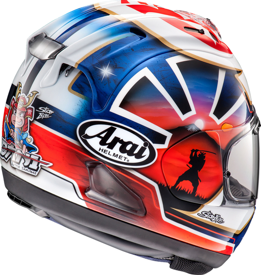 ARAI Corsair-X Helmet - Dani Samurai-2 - Blue - Small 0101-15774