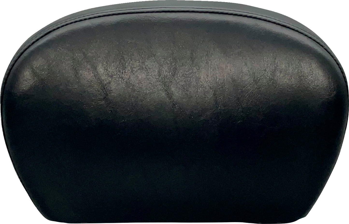 LE PERA Sissy Bar Pad - Smooth - Shiny Black L-SBP01S-SH