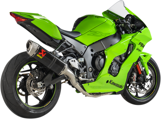 AKRAPOVIC Race Exhaust - Carbon Fiber Ninja ZX-10RR /R 2021-2024 S-K10R10-RC 1810-2872