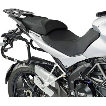 SW-MOTECH TRAX ADV Aluminum Case System - Black - Ducati Multistrada 1200 '10-'14 KFT.22.140.70000/B