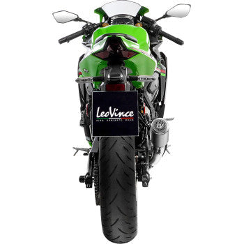 LEOVINCE LV Corsa S Slip-On Muffler - Titanium - Kawasaki ZX-4R/RR 2024 - 2025 1811-4844 15409STU