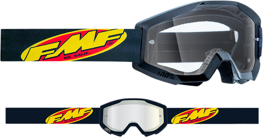 FMF Youth PowerCore Goggles - Core - Black - Clear F-50054-00002 2601-3017