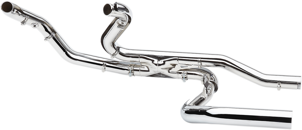 COBRA Pro Chamber Headpipes for Trike 2017-2022 Chrome 6256