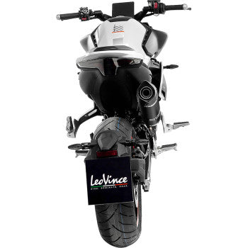 LEOVINCE LV One EVO Slip-On Muffler - Black CF Moto 800NK 2024 14444EBU