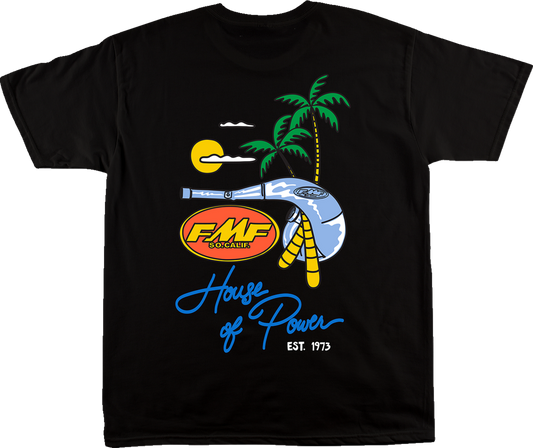 FMF Good Times T-Shirt - Black - Large SP23118900BLKL 3030-23034