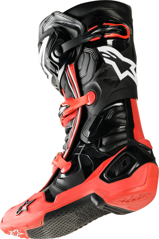 ALPINESTARS Tech 10 Acumen Boots - Black/Red - US 10 2010020-312-10