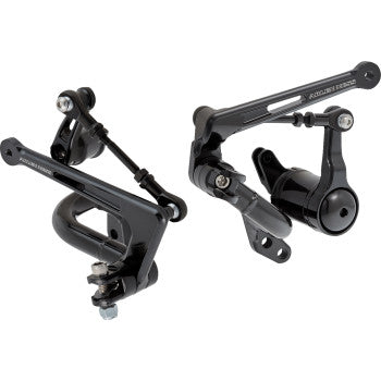 ARLEN NESS Mid Controls - Black - FLT Glide 2000-2007 420-129