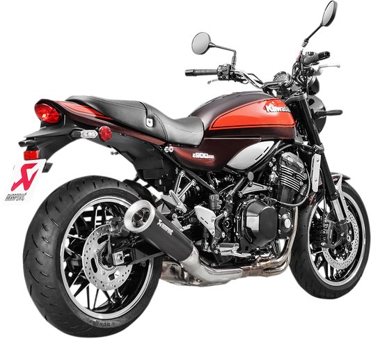 AKRAPOVIC Muffler - Black - Titanium - Z900RS / Cafe 2018-2023 S-K9SO5-HBAVTBL 1811-3437