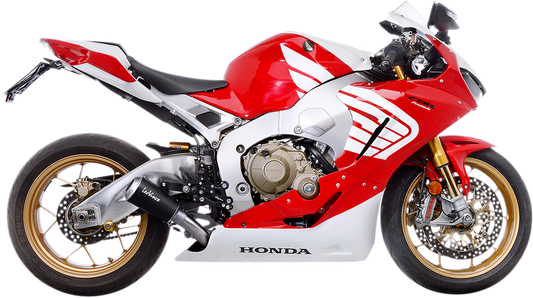 LEOVINCE LV-10 Black Edition Muffler - CBR1000RR 2017-2022 15207BU 1811-3490