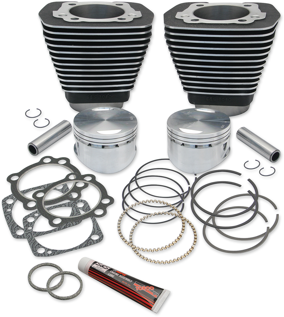 S&S CYCLE 96" Big Bore Kit Requires crankcase boring for installation. 91-7702