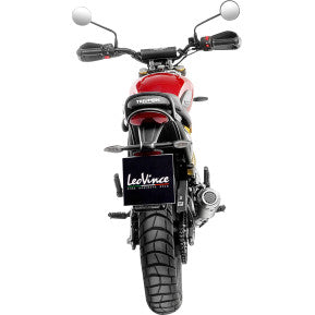 LEOVINCE LV-10 Slip-On Muffler - Stainless Steel - Scrambler/Speed 400 2024 15268U 1811-4702